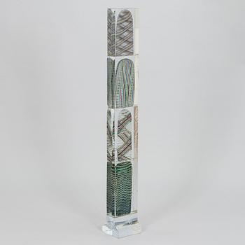 Oiva Toikka, veistos, signeerattu Oiva Toikka Nuutajärvi Notsjö 1989.