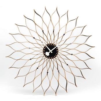 George Nelson, väggur, "Sunflower clock", Vitra.
