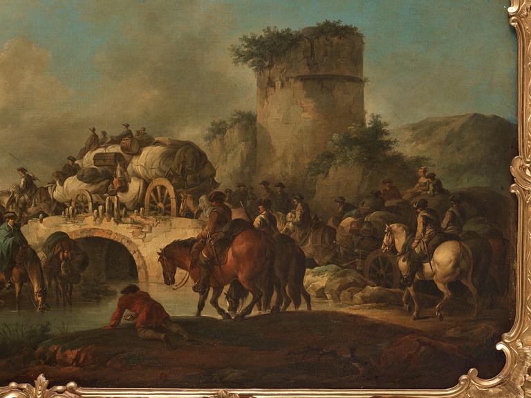 Francesco Giuseppe Casanova Tillskriven, Trosskolonn.