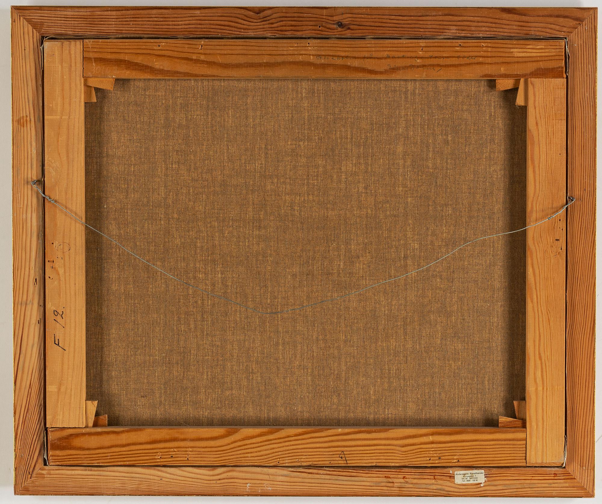 Einar Jolin, signed and dated 1972.