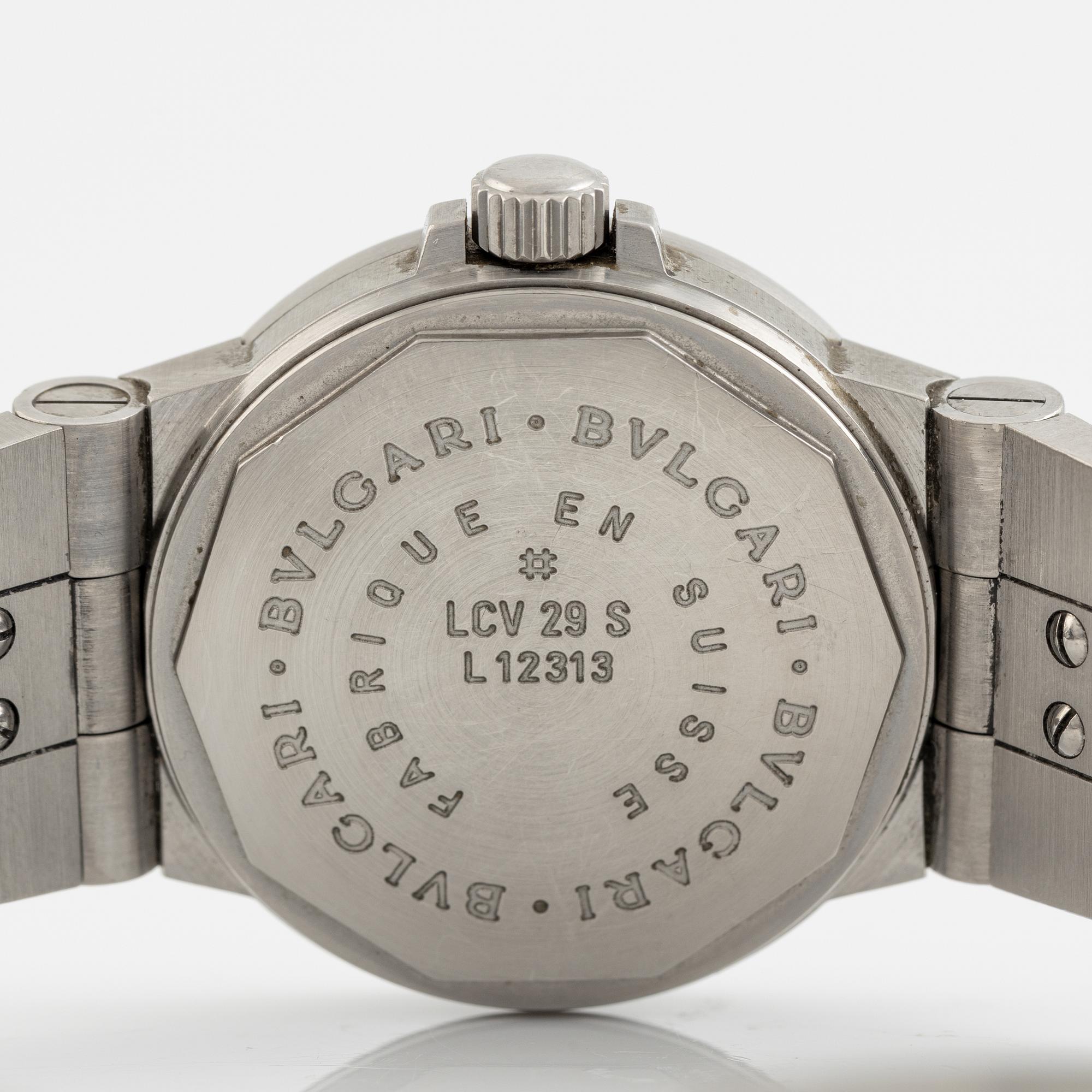 Bvlgari, Diagono, armbandsur, 29 mm.