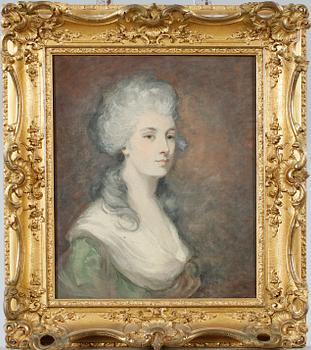 JOSHUA REYNOLDS, his school, oil on canvas.