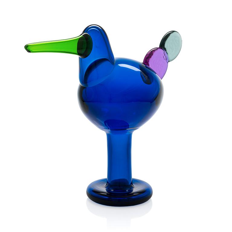 Oiva Toikka, A glass bird, signed Oiva Toikka IITTALA SCOPE 2019 132/500.