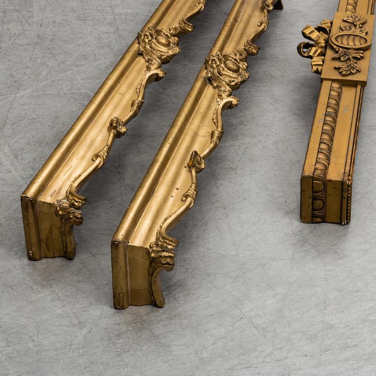 A set 3 mid-19th century cornices.
