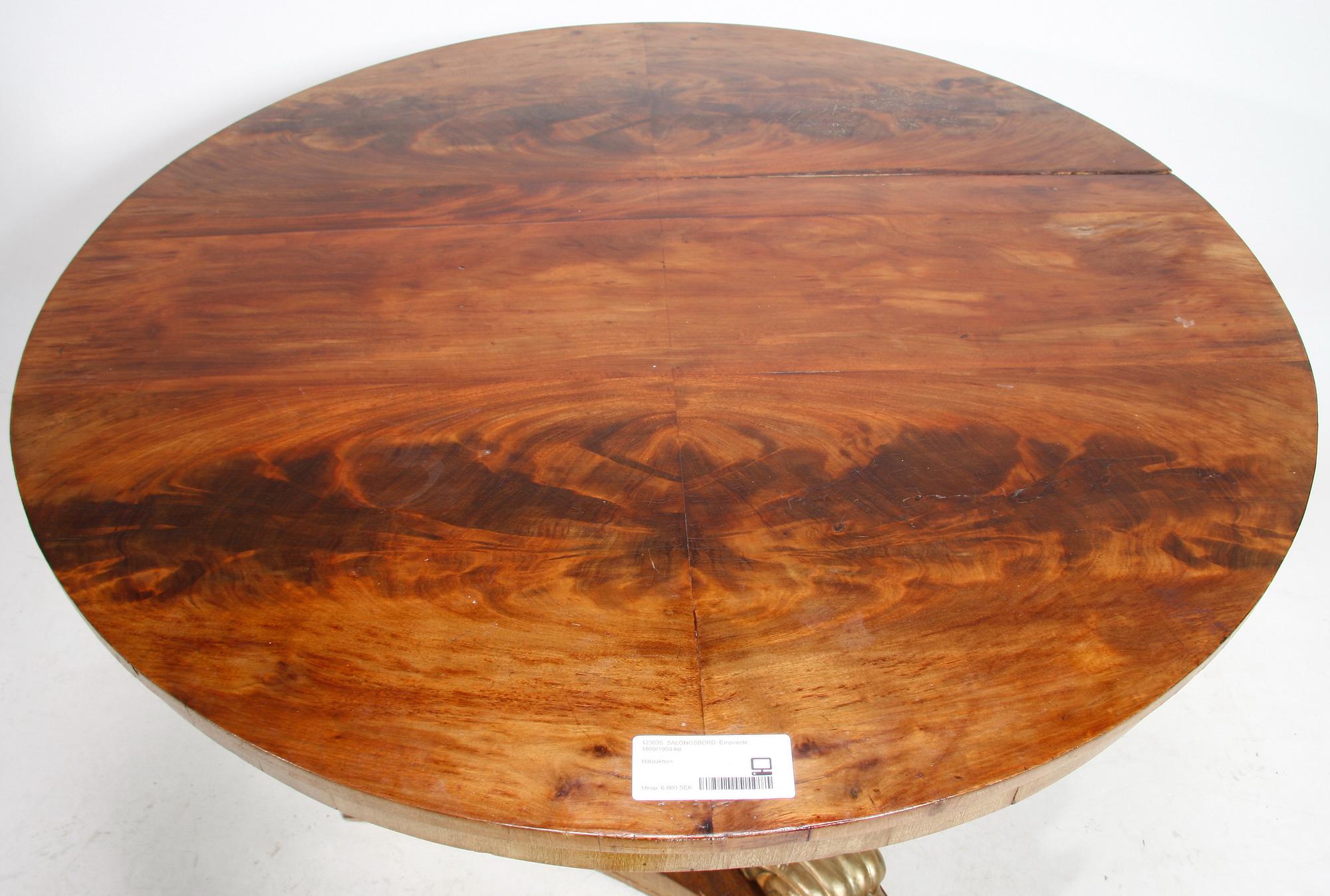 SALONGSBORD. Empirestil, 1800/1900-tal.