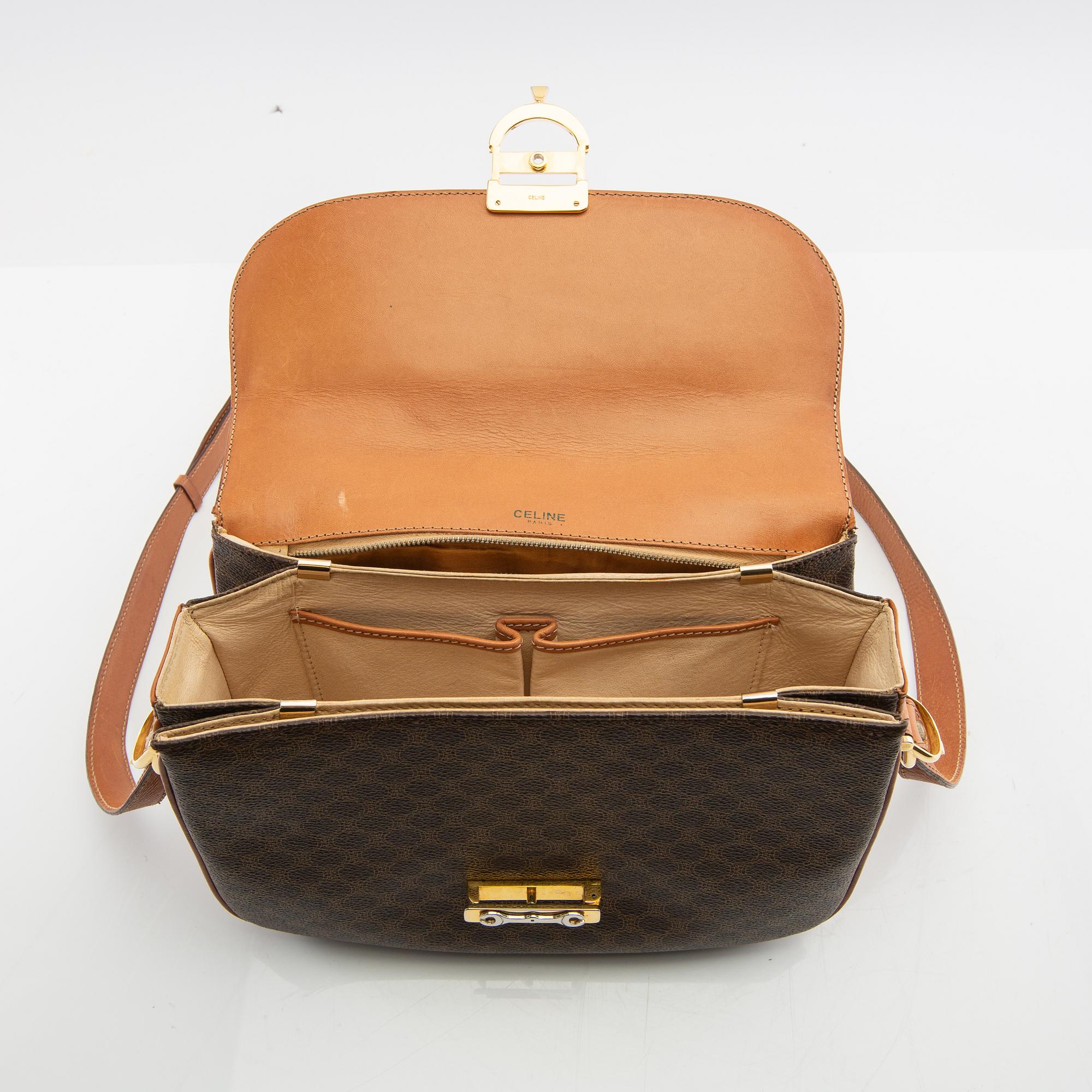 Céline, Bag, "horsebit macadam crossbody bag", vintage.