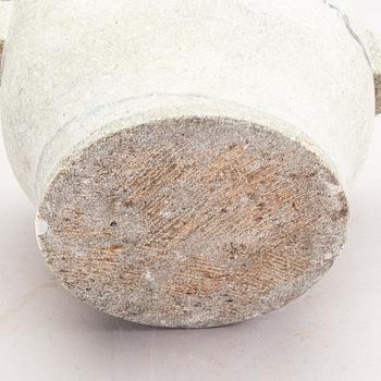 MORTEL MED STÖT, kolmårdsmarmor, 1800-tal.