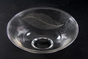 SKÅL, glas, E Hald, Orrefos 1973.