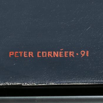 PETER CORNÉER, olja på duk, signerad och daterad -91.