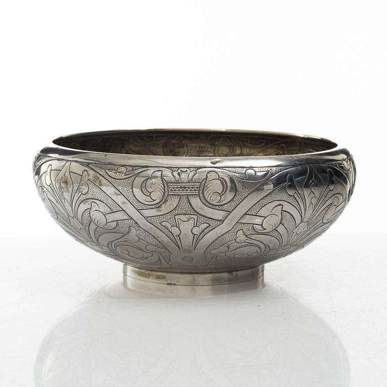 Skål, silver, J. Tostrup, Norge 1902.