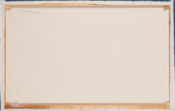Kristian Krokfors, acrylic on canvas, signed and dated -89.