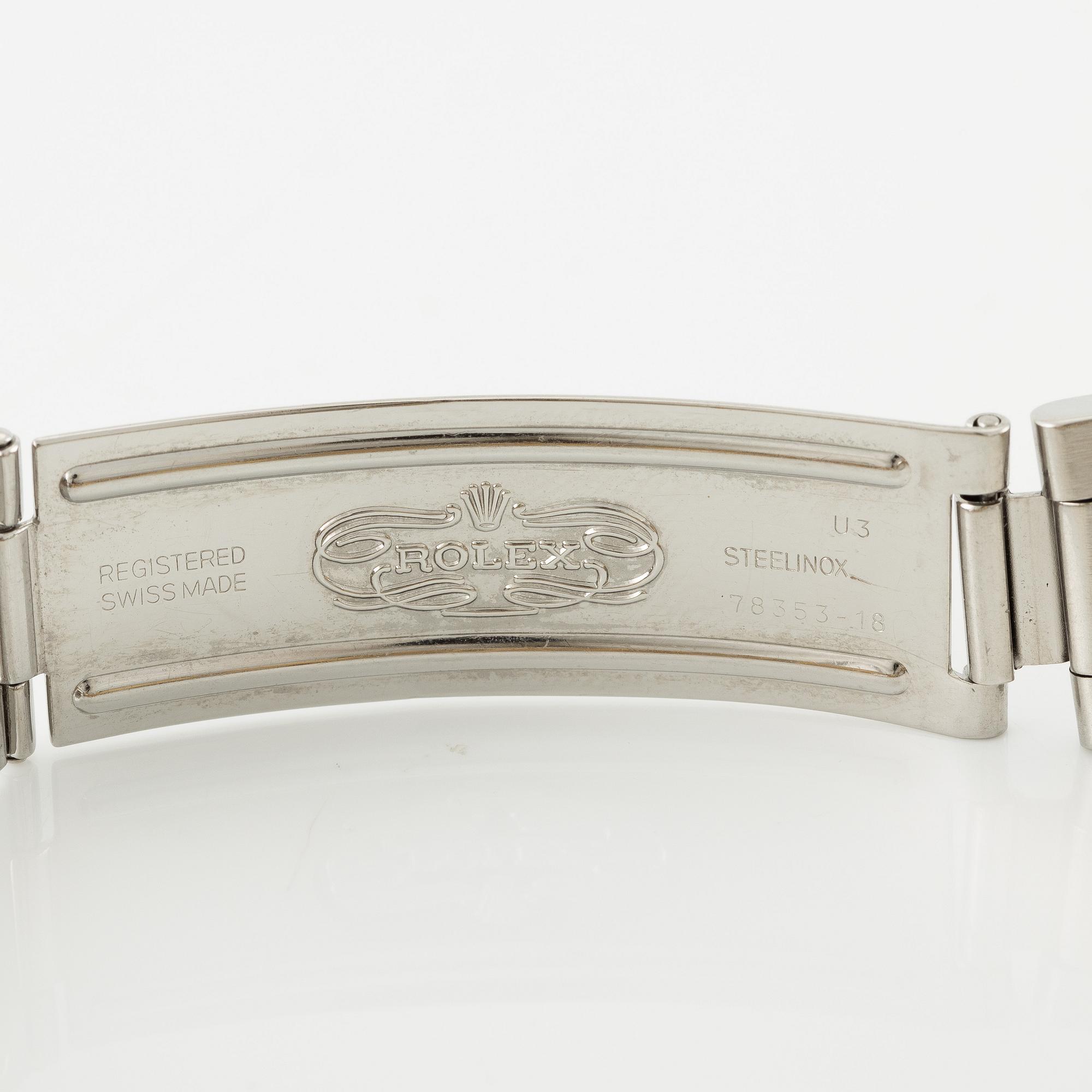 Rolex, Date, armbandsur, 34 mm.