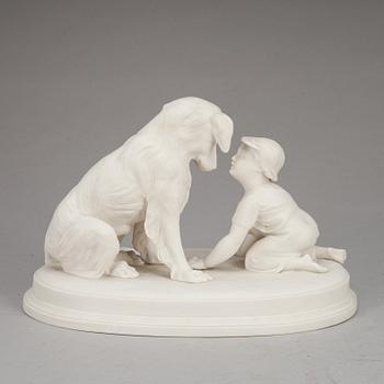 FIGURIN, parian, Gustafsberg.