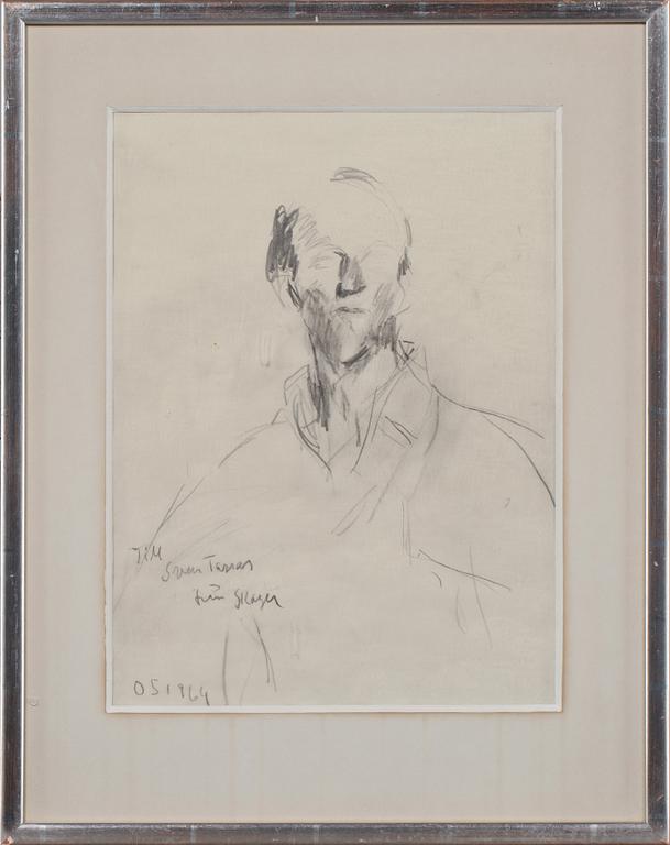 OLLE SKAGERFORS, teckning, monogramsignerad och daterad 1964.