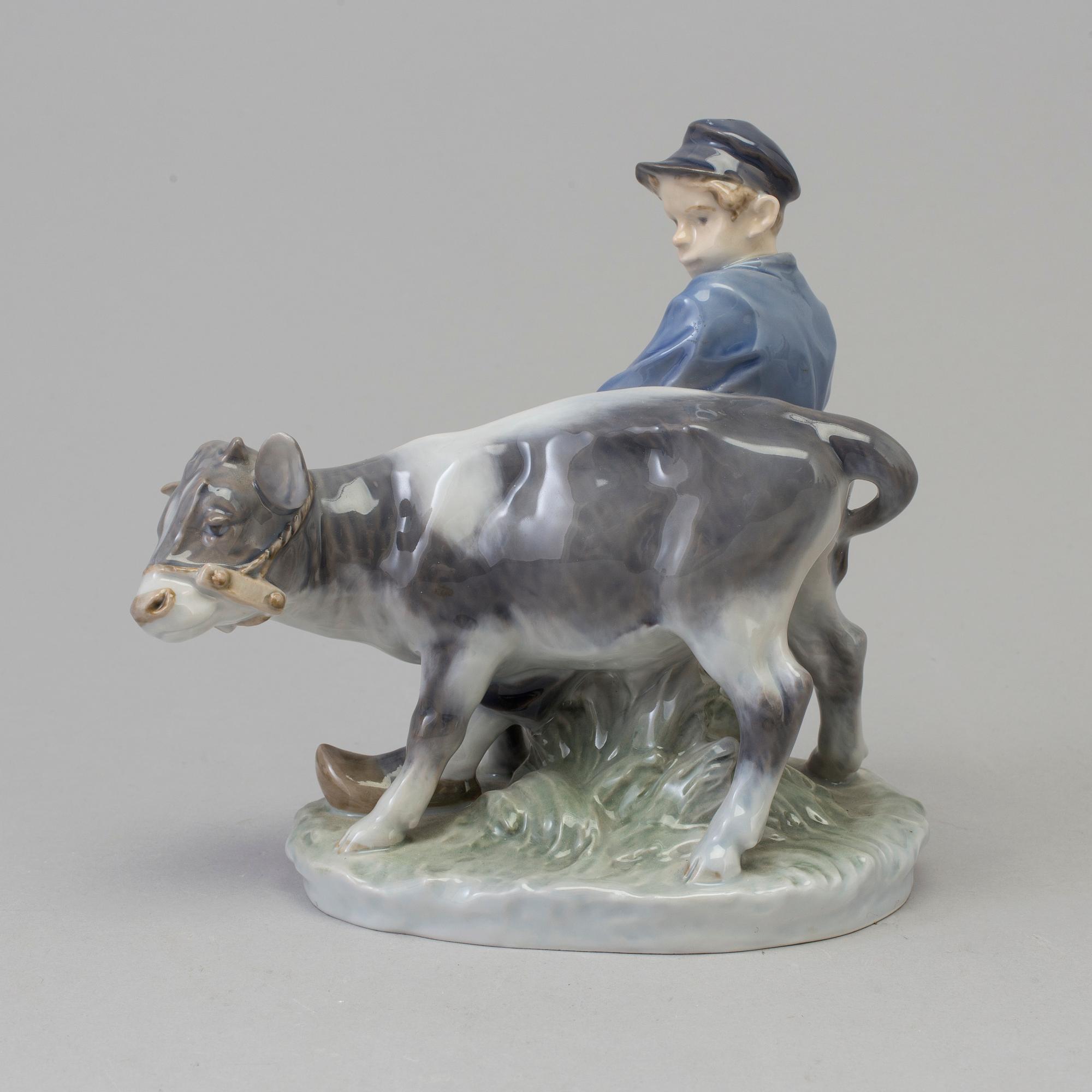 A Royal Copenhagen porcelain figure group, Denmark, 1960s.