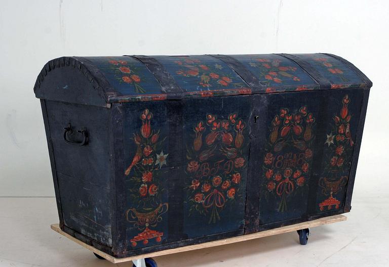 KISTA, dat 1848 med monogram BFD.