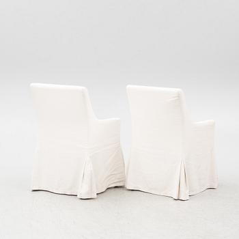 A pair of 'Salome' armchairs, Slettvoll.