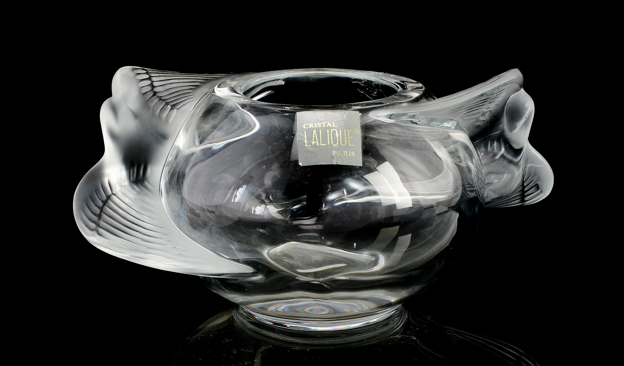 SKÅL, glas, Lalique.