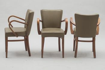 KARMSTOLAR, 4 st, 1900-tal.