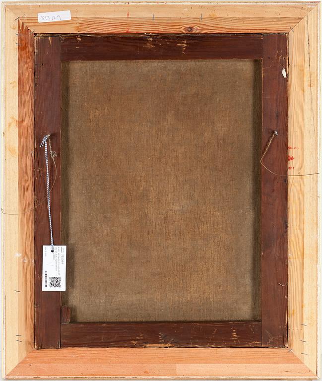 AXEL REINHOLD LINDHOLM, olja på duk, signerad och daterad 1890.