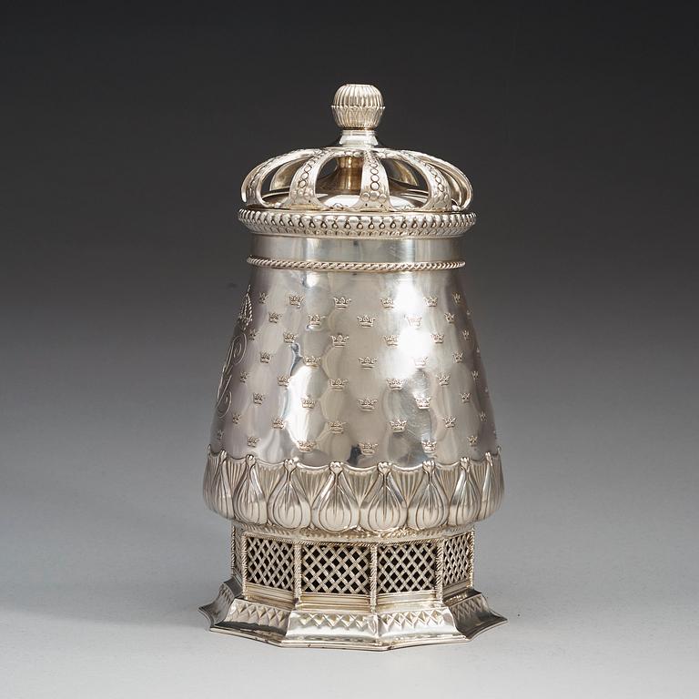 A Ferdinand Boberg silver goblet, K Anderson, Stockholm 1912.