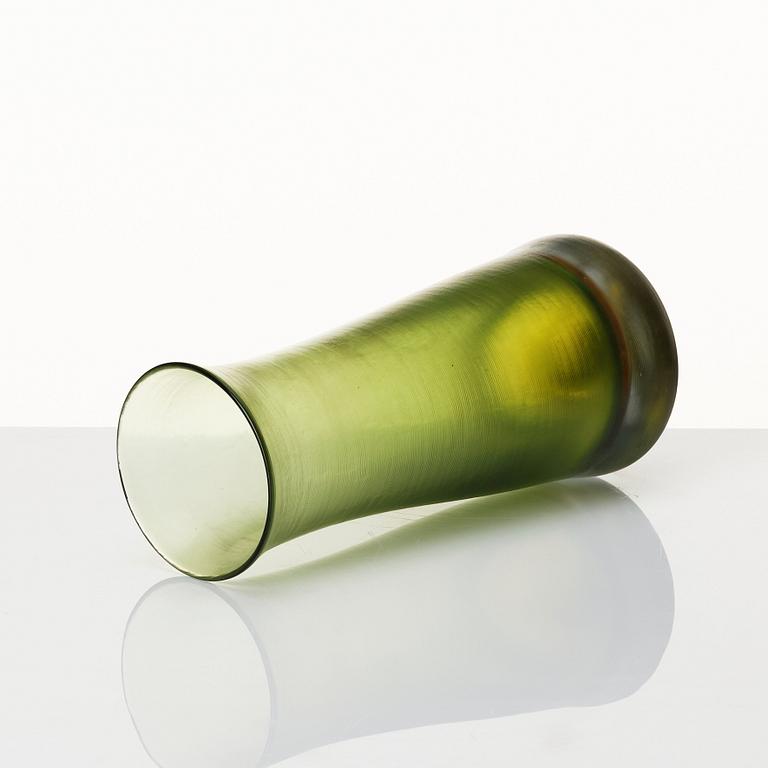 Paolo Venini, 'Inciso' glass vase, Venini, Murano, Italy 1960s.