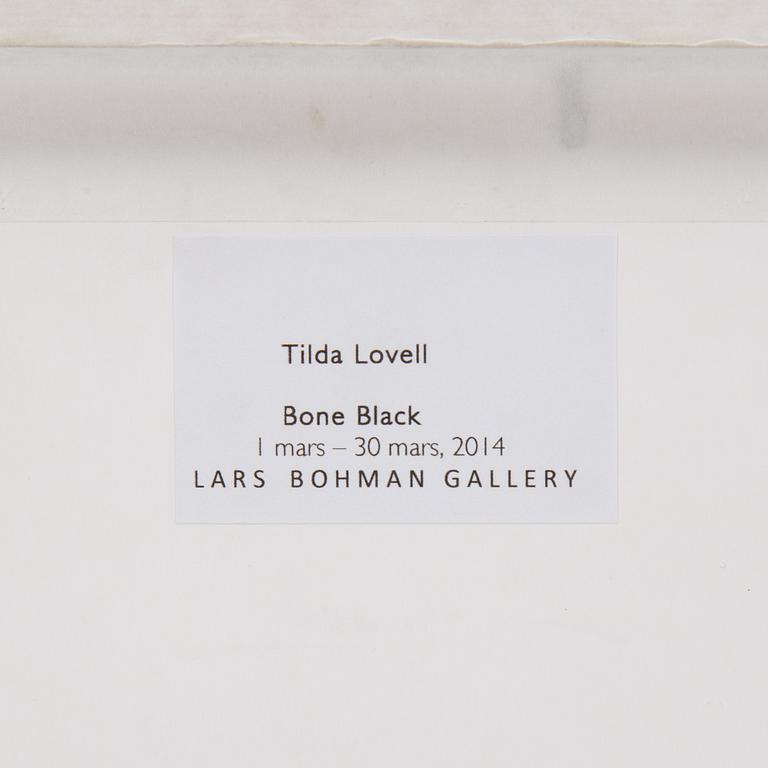 TILDA LOVELL, mixed media on paper, signed and dated 2014 on verso.