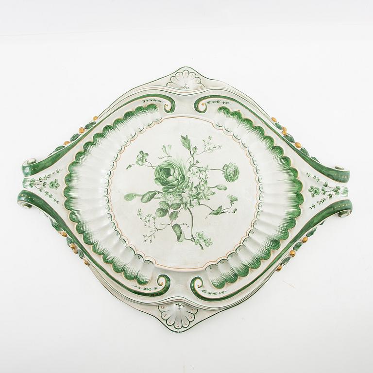 Terrin med lock och fat Louis XV-stil 1900-talets första hälft.