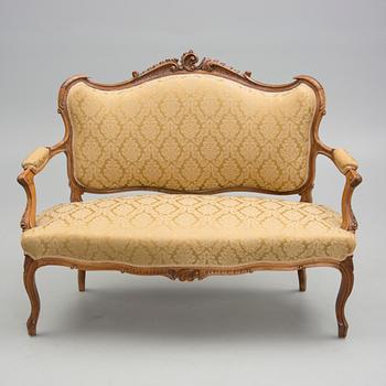 SOFFA, Louis XV-stil, Frankrike 1800-talets slut.