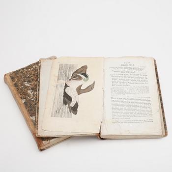 BOK. PALMSTRUCH, J. W. "SVENSK ZOOLOGI" 2 vol. Stockholm, Tryckt hos Carl Delén 1809.