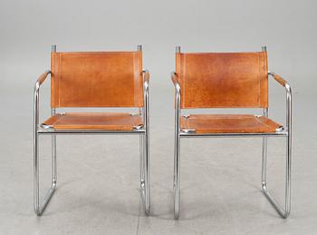 KARMSTOLAR, ett par, 1900-talets andra hälft.