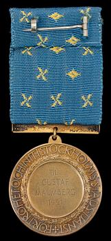 MEDALJER, 4 st, vitmetall, brons, silver, Sverige, Danmark resp Ryssland, 1800-1900-tal.