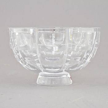 SKÅL, glas, "Tusen Fönster", Simon Gate, Orrefors.