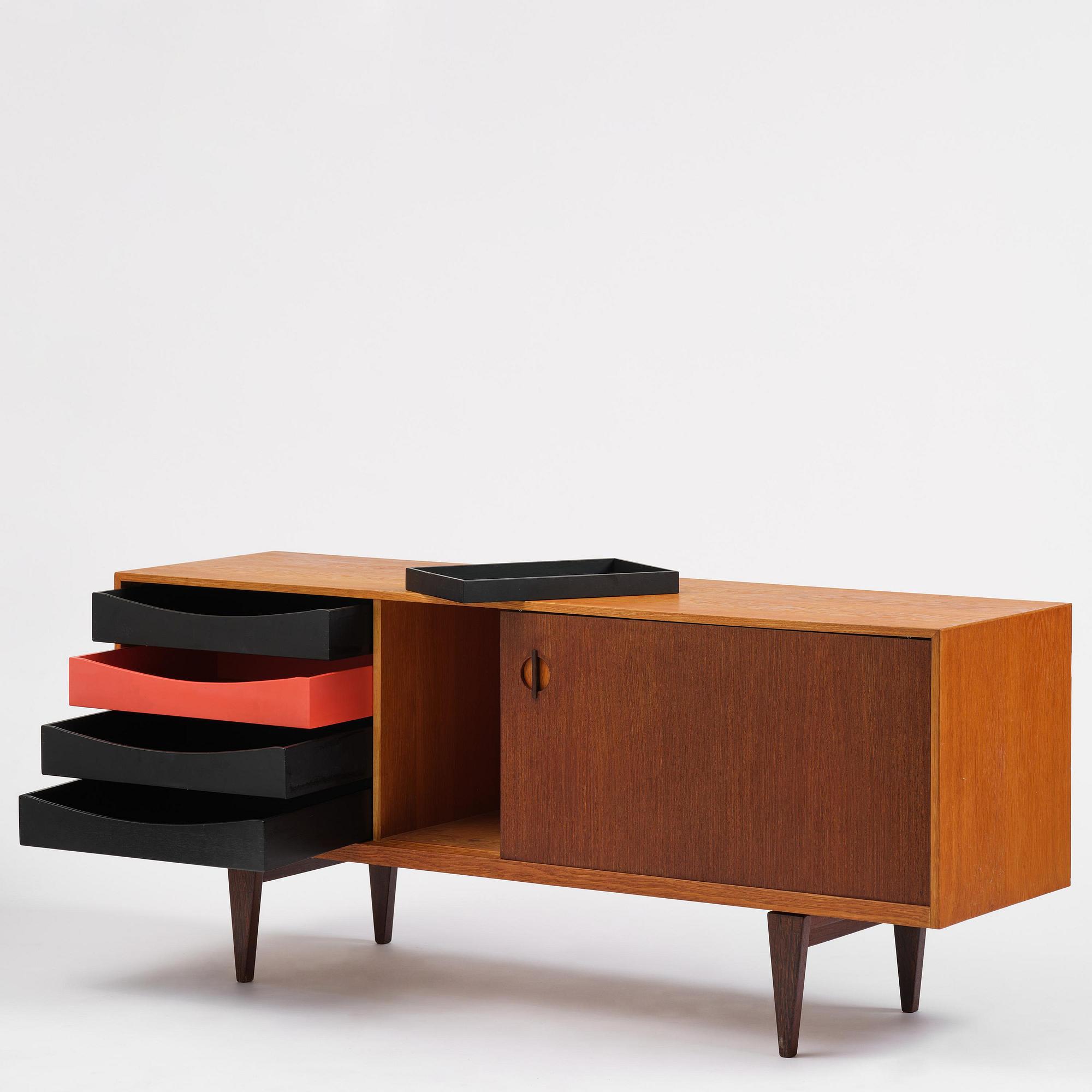 Erik Wørts, sideboard, Kjellerup Møbelfabrik, Danmark, 1960-tal.