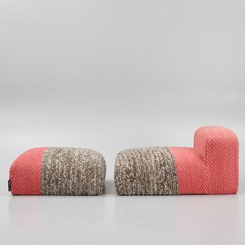 Patricia Urquiola, a 'Mangas' lounge chair with ottoman, GAN.