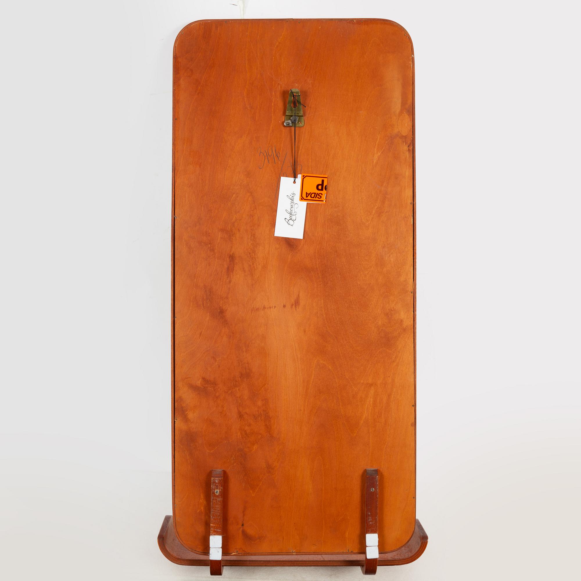 Spegel med hylla, 1900-talets mitt.