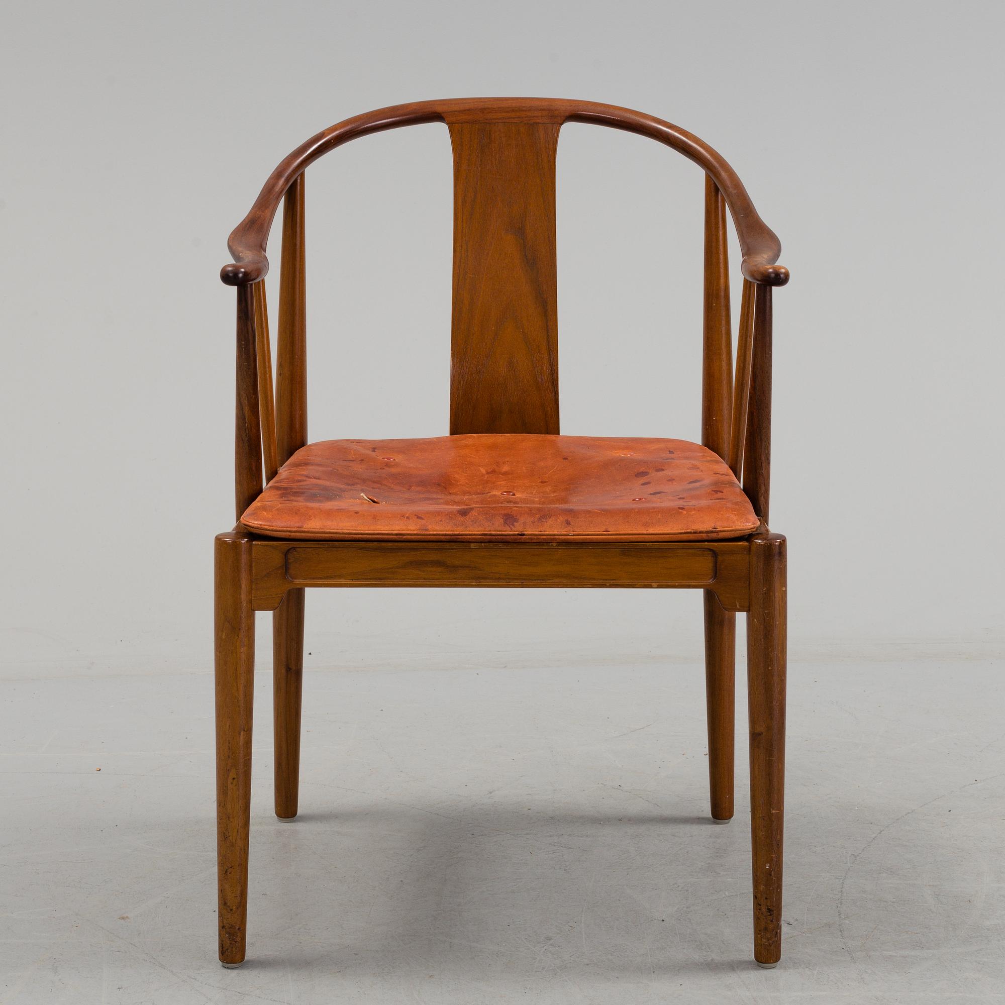 HANS J WEGNER, karmstol, "Kina-stolen", 1970-tal.