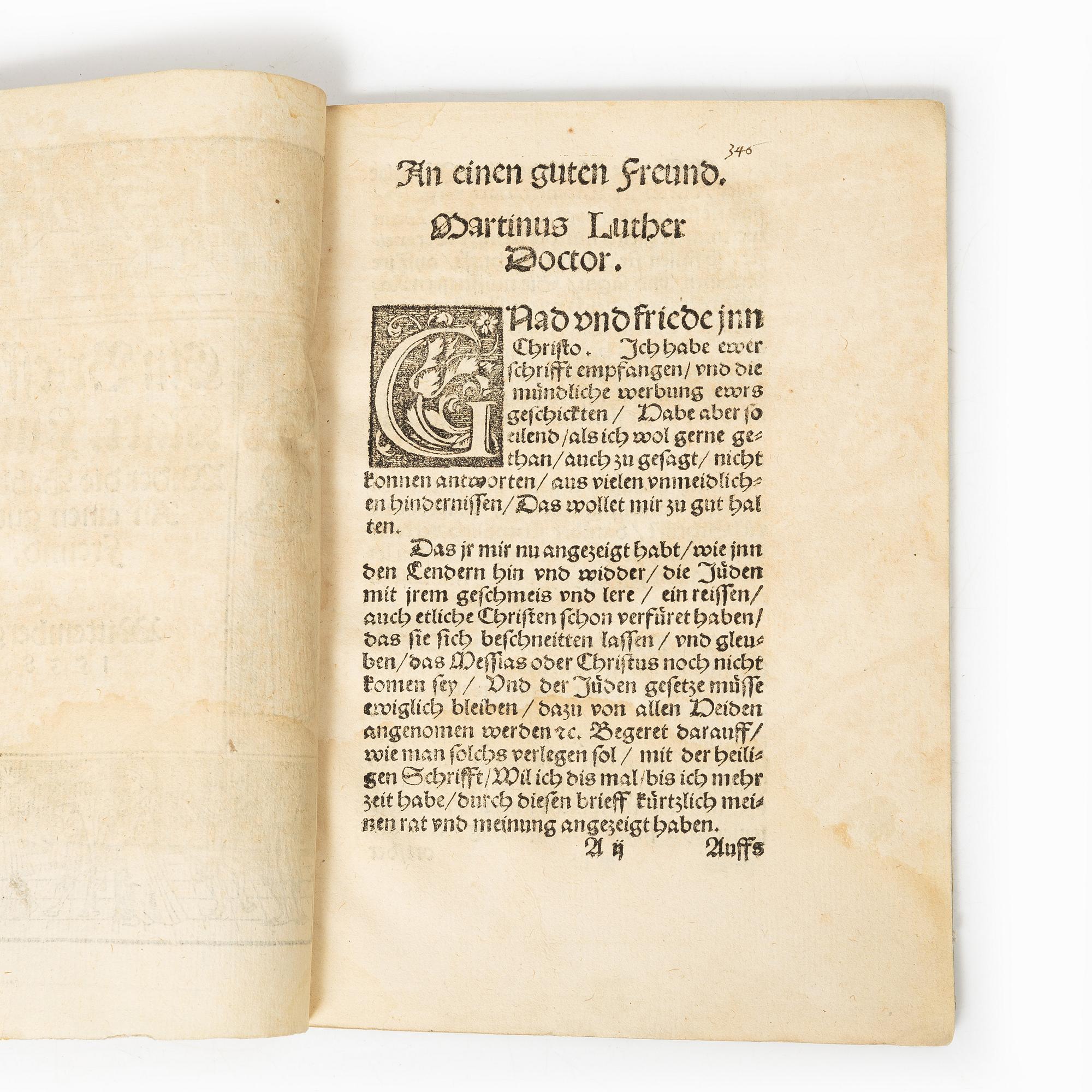 Martin Luther, 1538.