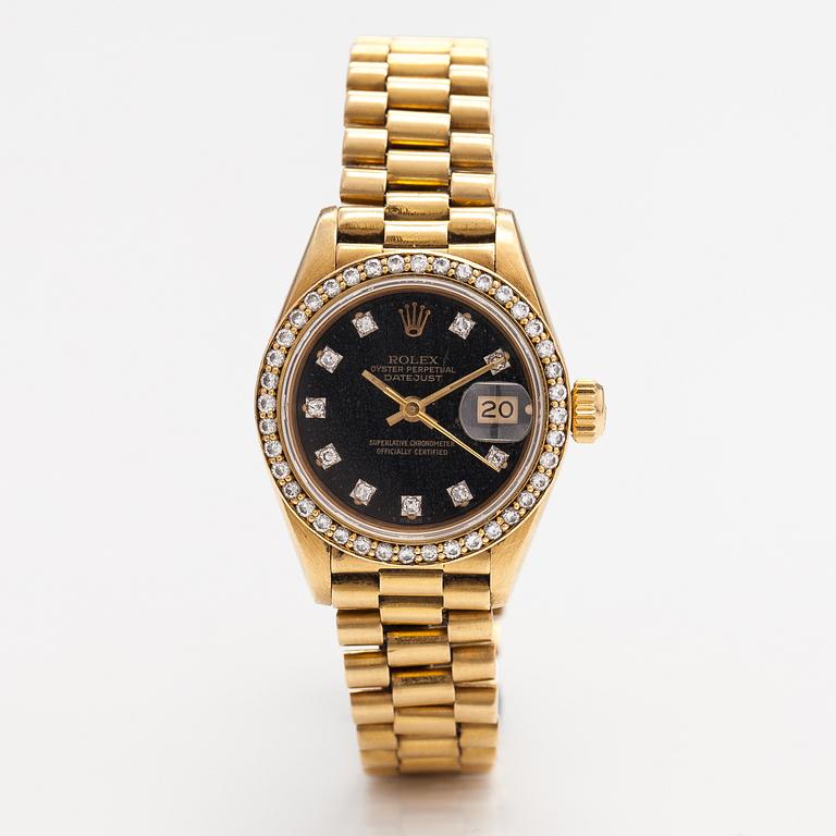 Rolex, Oyster Perpetual Datejust, Rannekello, 26 mm.