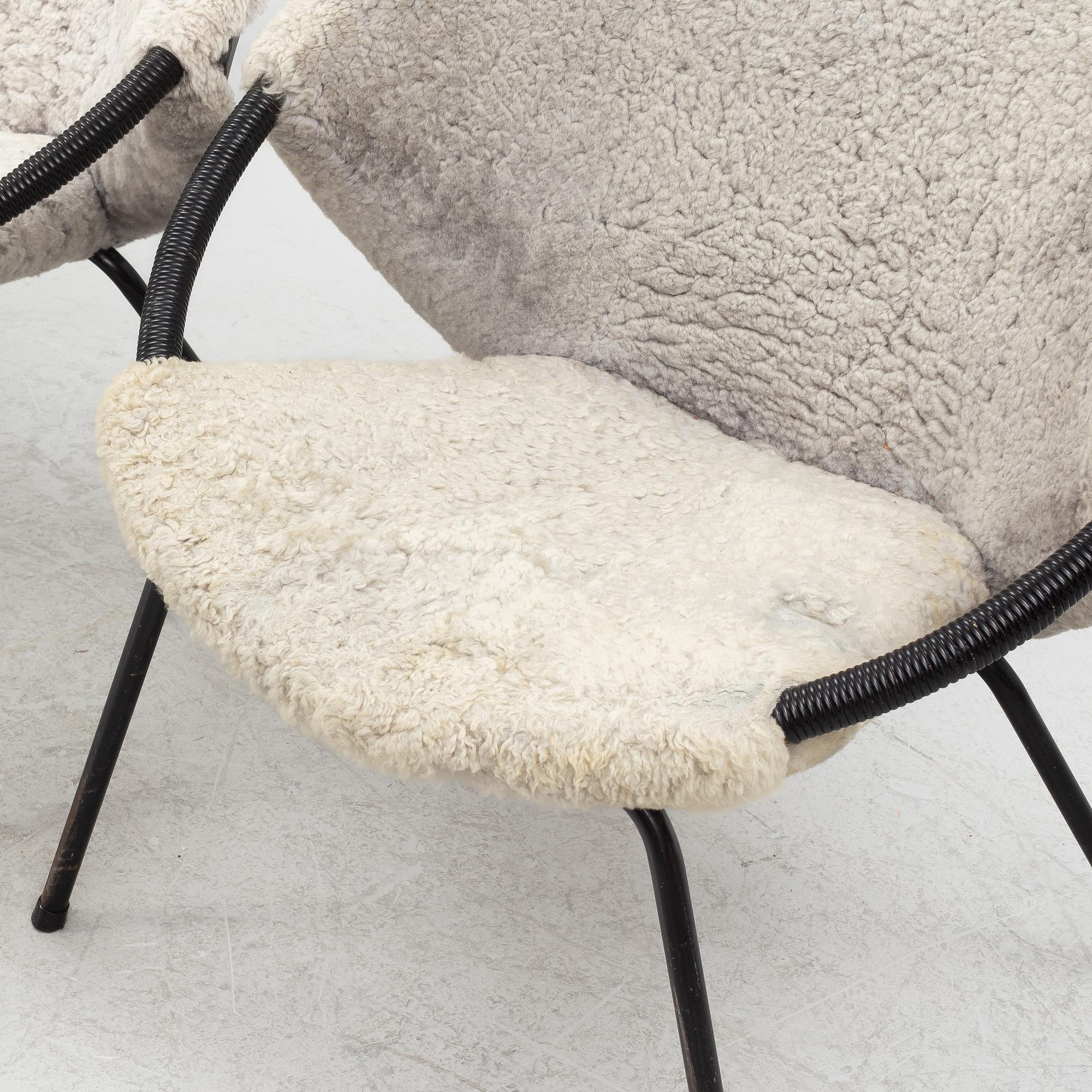 Armchairs, a pair, second half of the 20th Century.