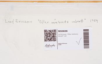 Leif Ericson, "Efter mörkrets inbrott".