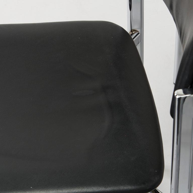 Ilmari Tapiovaara, A set of 6 chairs "Kiki" for Asko, Finland late 20th century.