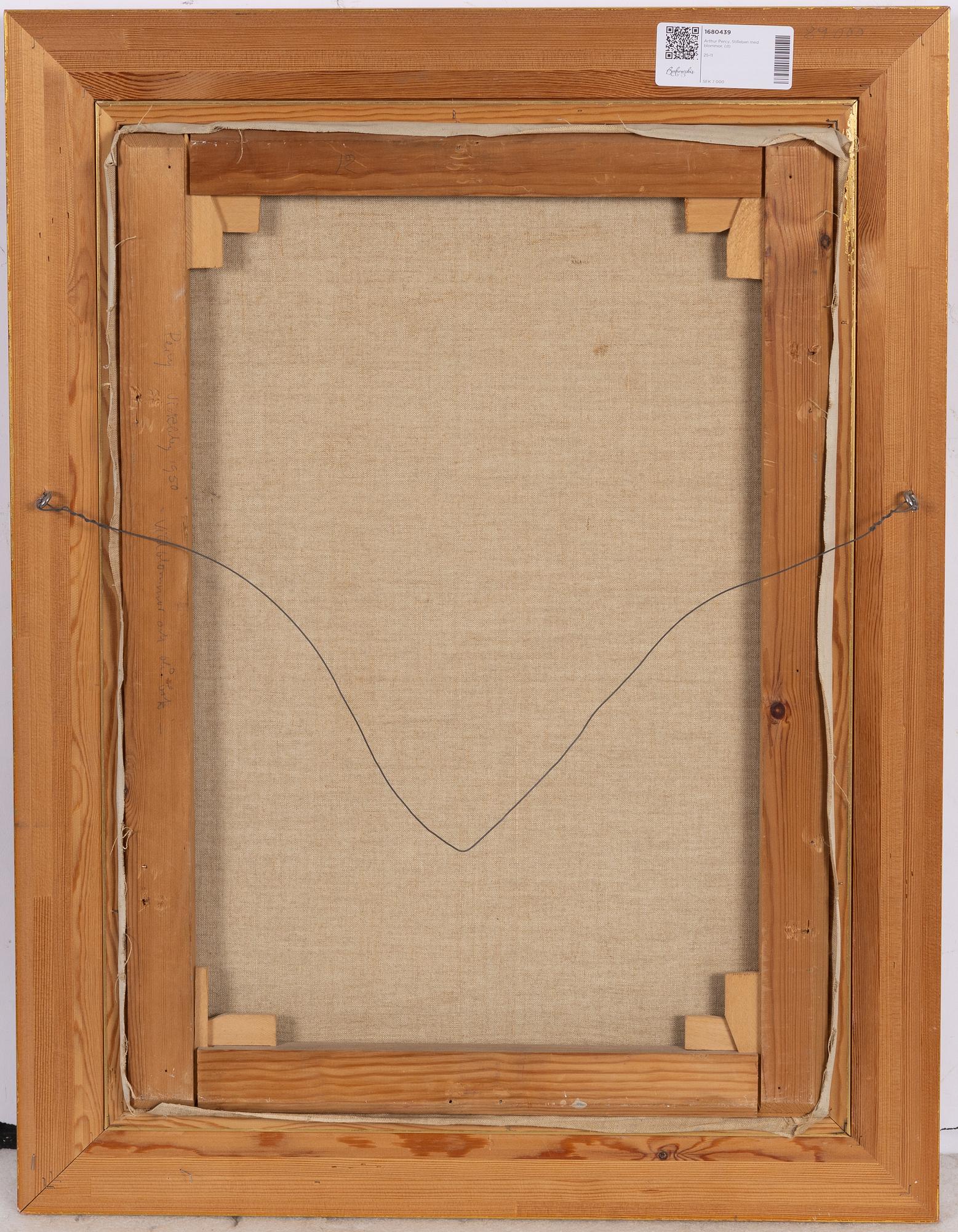 Arthur Percy, Still life with flowers.