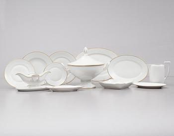 MATSERVIS, 57 delar, porslin, Rosenthal.