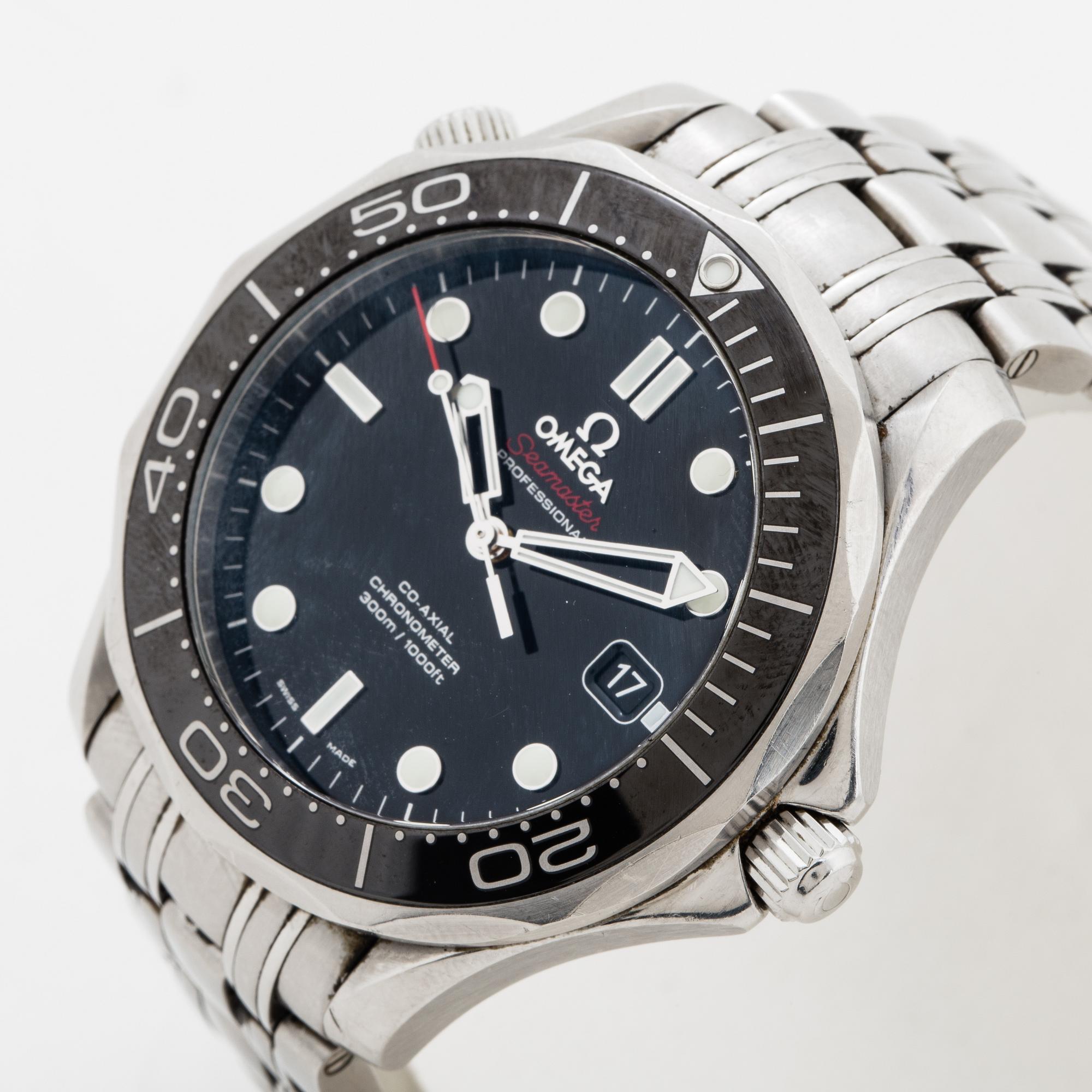 Omega, Seamaster Professional (300m / 1000ft), Chronometer, wristwatch, 41 mm.