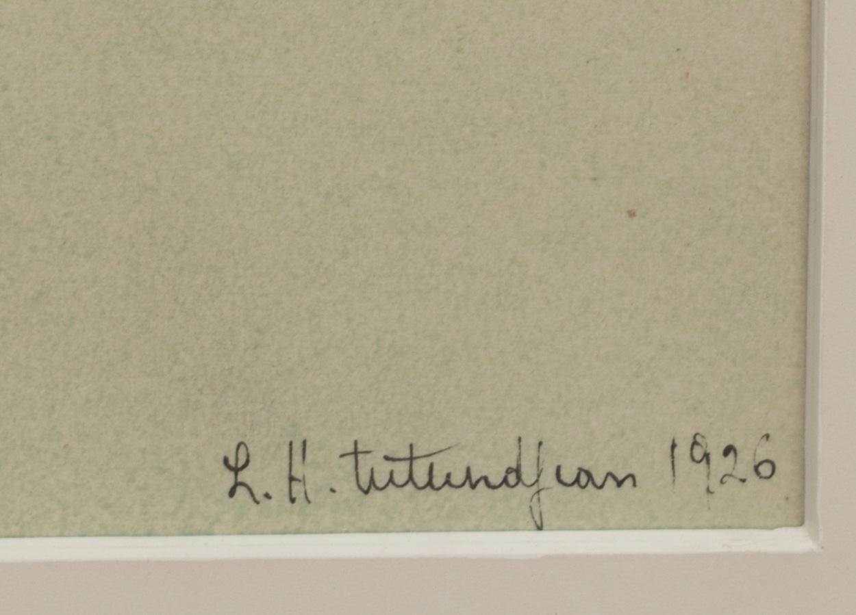 LEON ARTHUR TUTUNDJIAN, Blandteknik, signerad o daterad 1926.