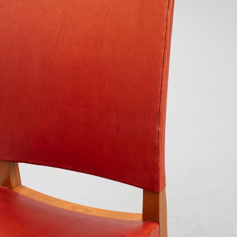 Kaare Klint, a pair of chairs, model 3949, Rud Rasmussen joinery, Denmark.