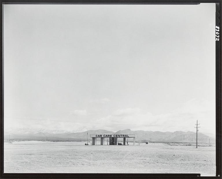 Gerry Johansson, "Car Care Center, USA", 1983.