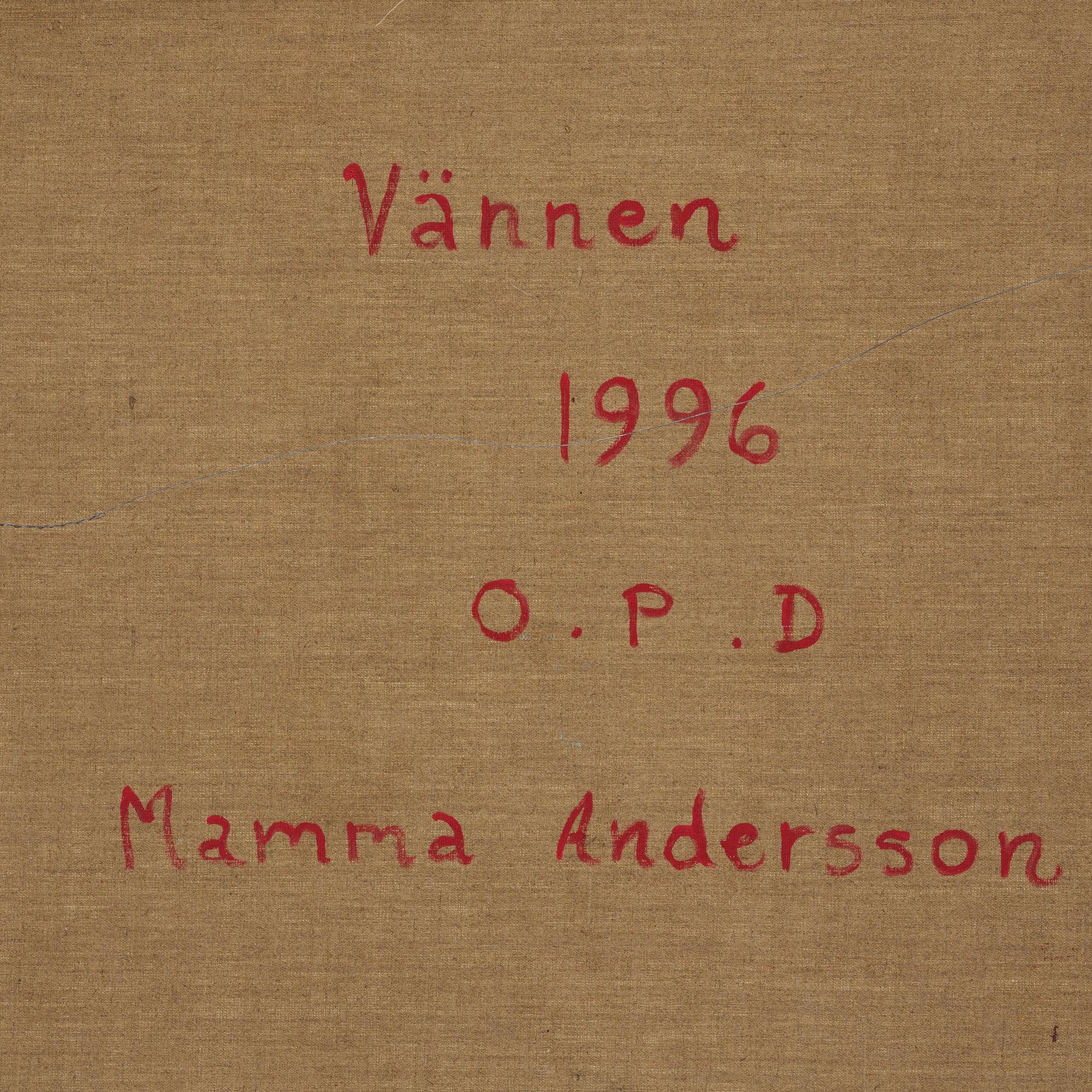 Mamma Andersson, "Vännen".