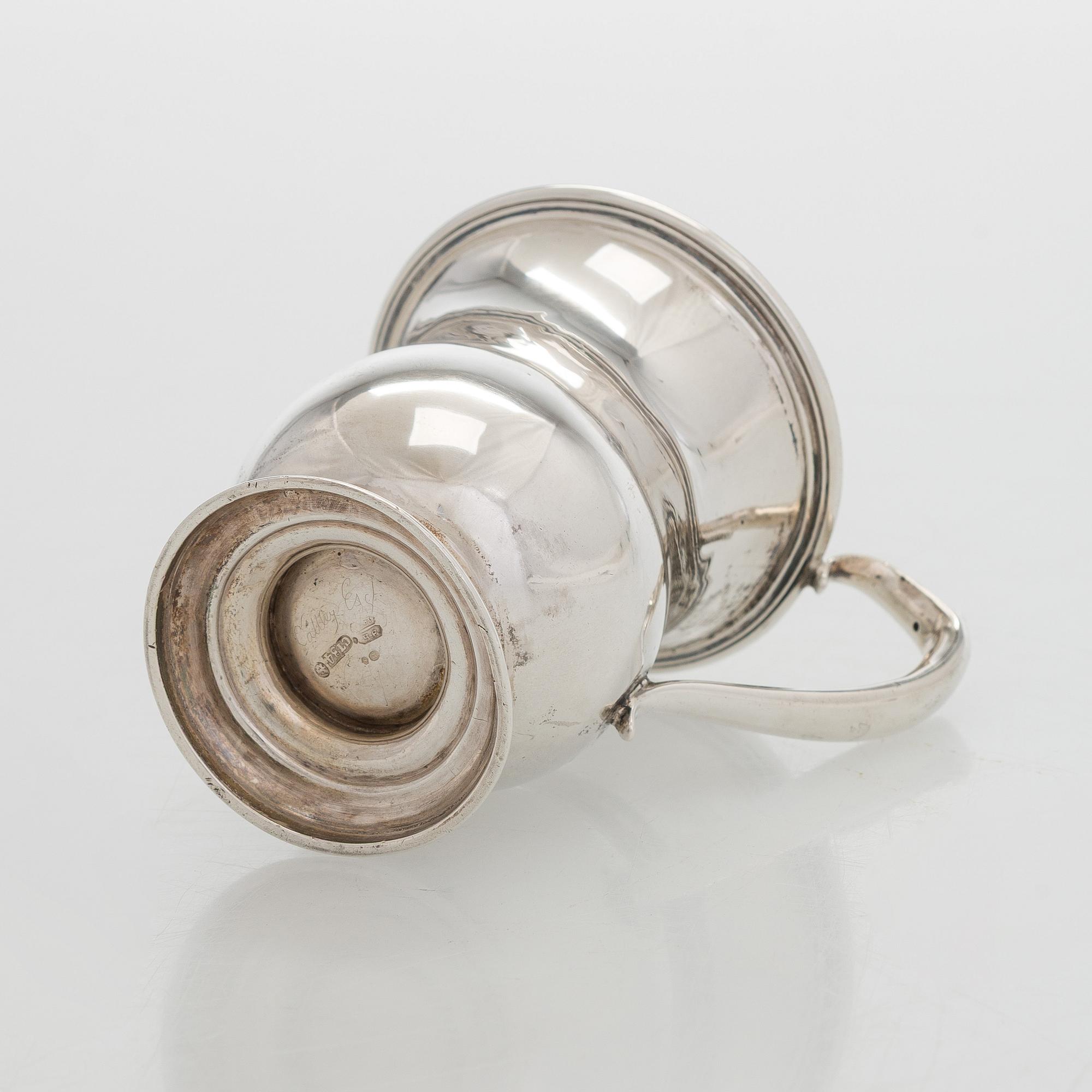A silver mug, Carl Johan Tegelsten, St. Petersburg 1850s.
